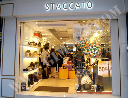 Staccato 橱窗展示