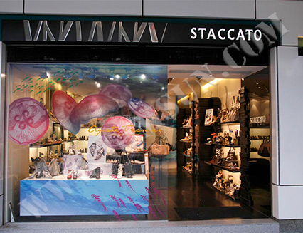 Staccato 橱窗展示