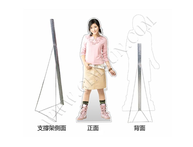 人像立牌