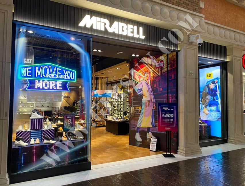 2021秋冬霓虹灯ショーウィンドウ（Mirabell）