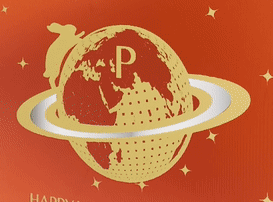 新年光栅橱窗