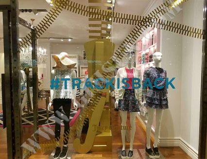 秋季ウィンドウ展示（Juicy Couture）
