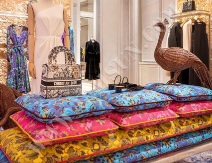 Dior Shop Eco-fabric Art Decoration