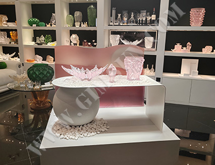 Lalique Rose Nebula Display Props
