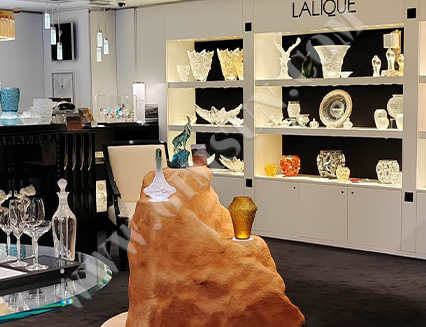 Lalique Foam Stone Window Props