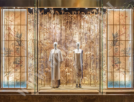 Dior Autumn Window Display