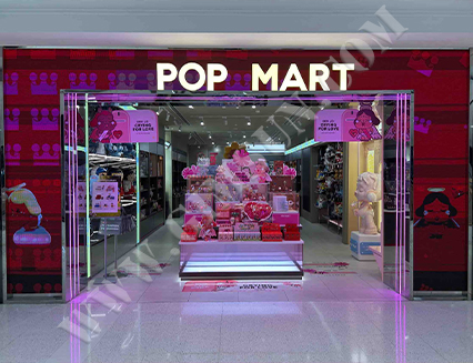 POP MART店铺陈列道具