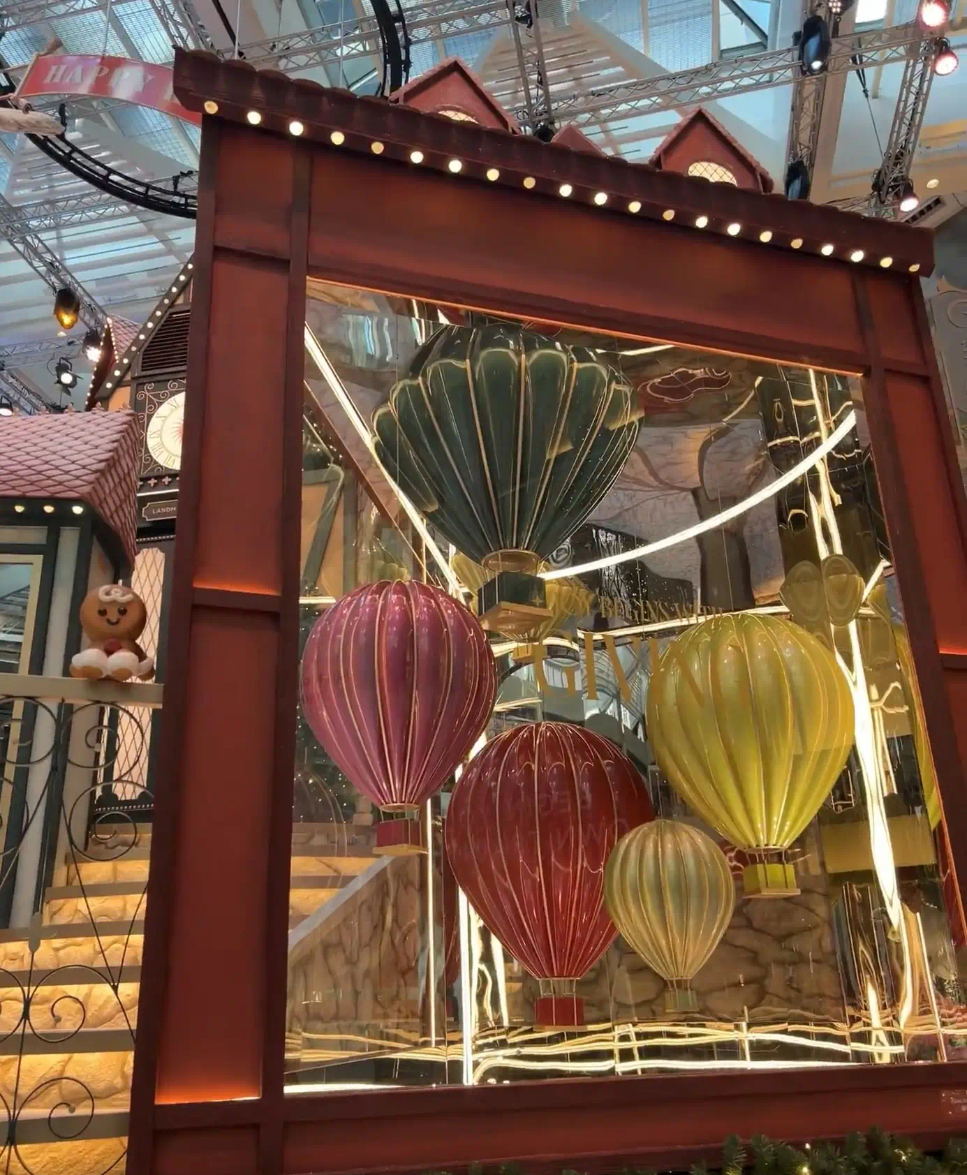 聖誕POP-UP,聖誕櫥窗展示,展示道具