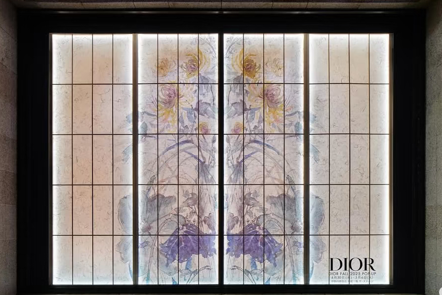 DIOR 秋季橱窗展示，橱窗设计，橱窗展示