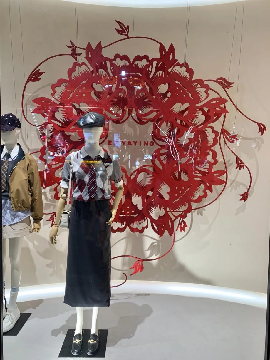 新年橱窗展示,节日橱窗展示