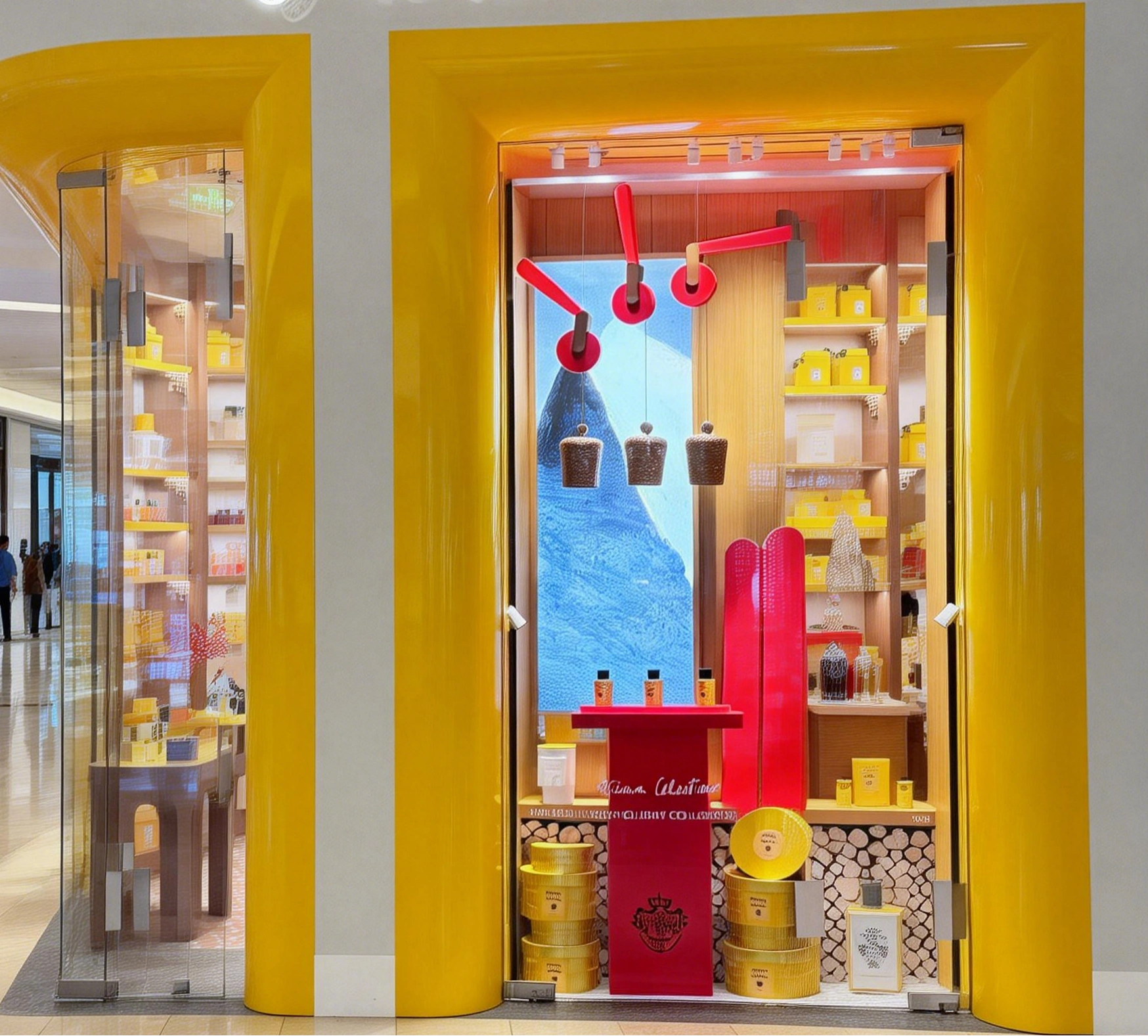 小売ウィンドウディスプレイ、店舗ウィンドウディスプレイ