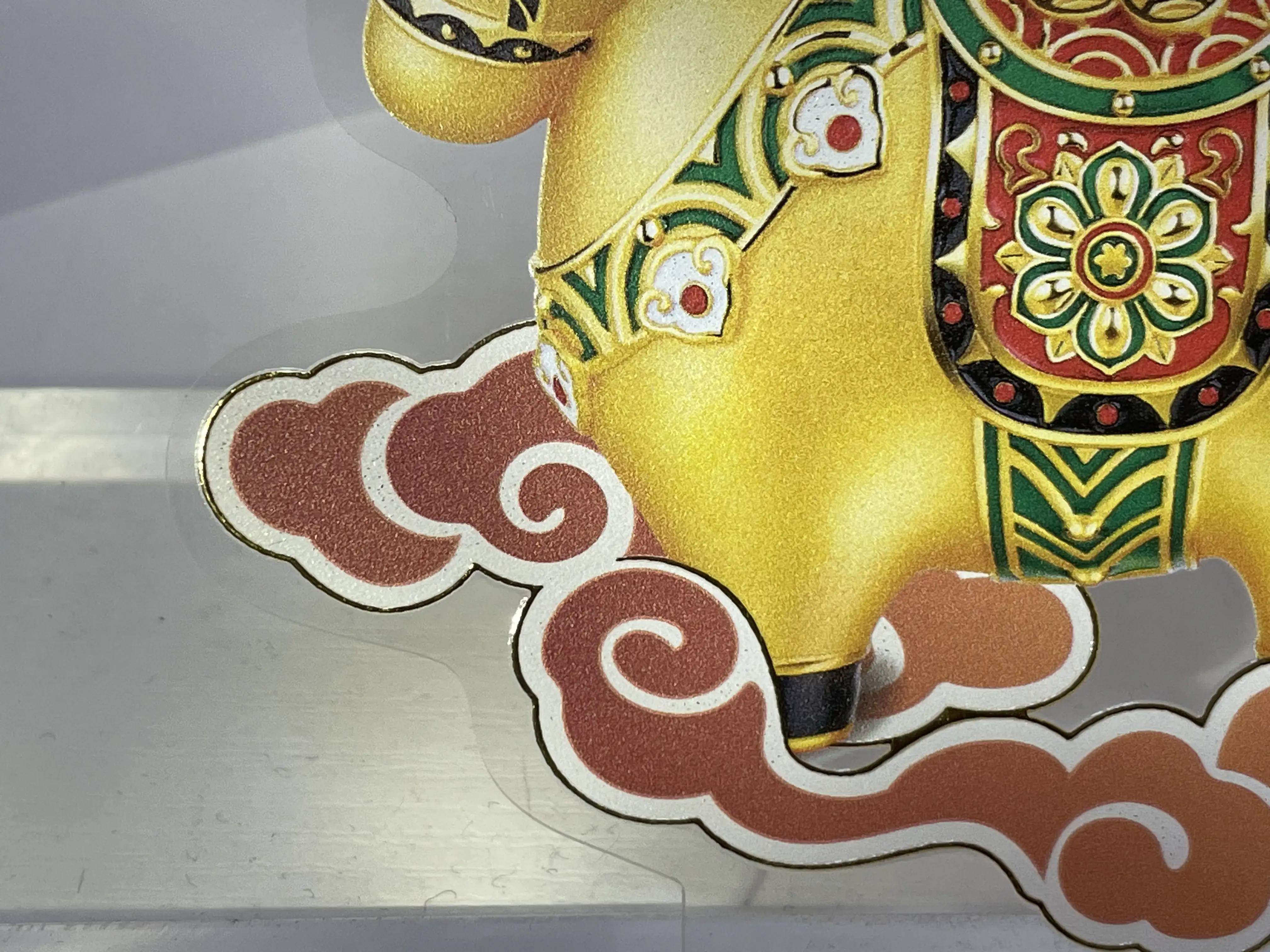 节日装饰,金属色打印