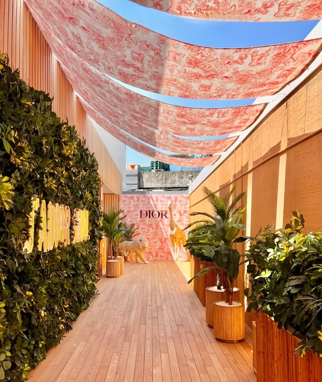 Dior Brand Promotional Event Retail Display