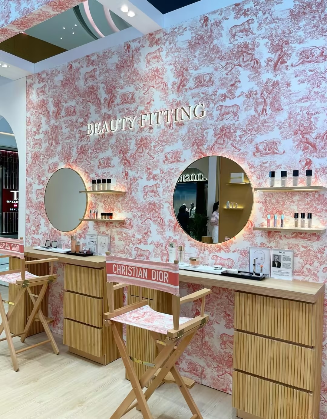 Dior Brand Promotional Event Retail Display