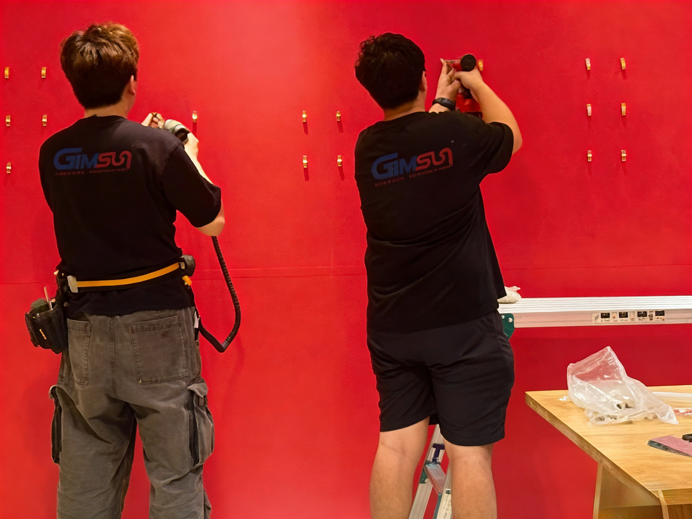 ショッピングモールにおける新年店舗装飾リニューアル