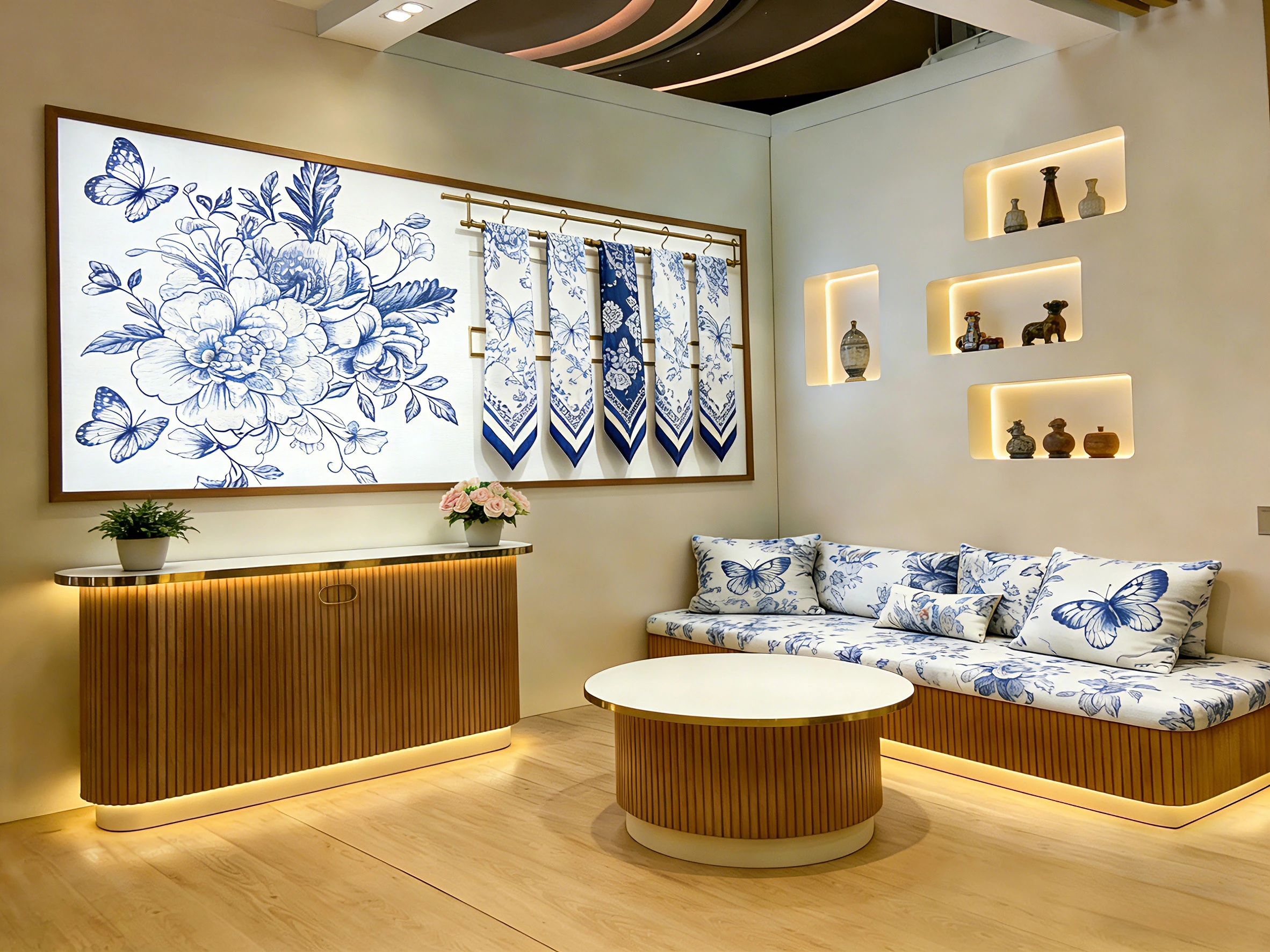 零售店中統一的視覺展示與品牌一致性