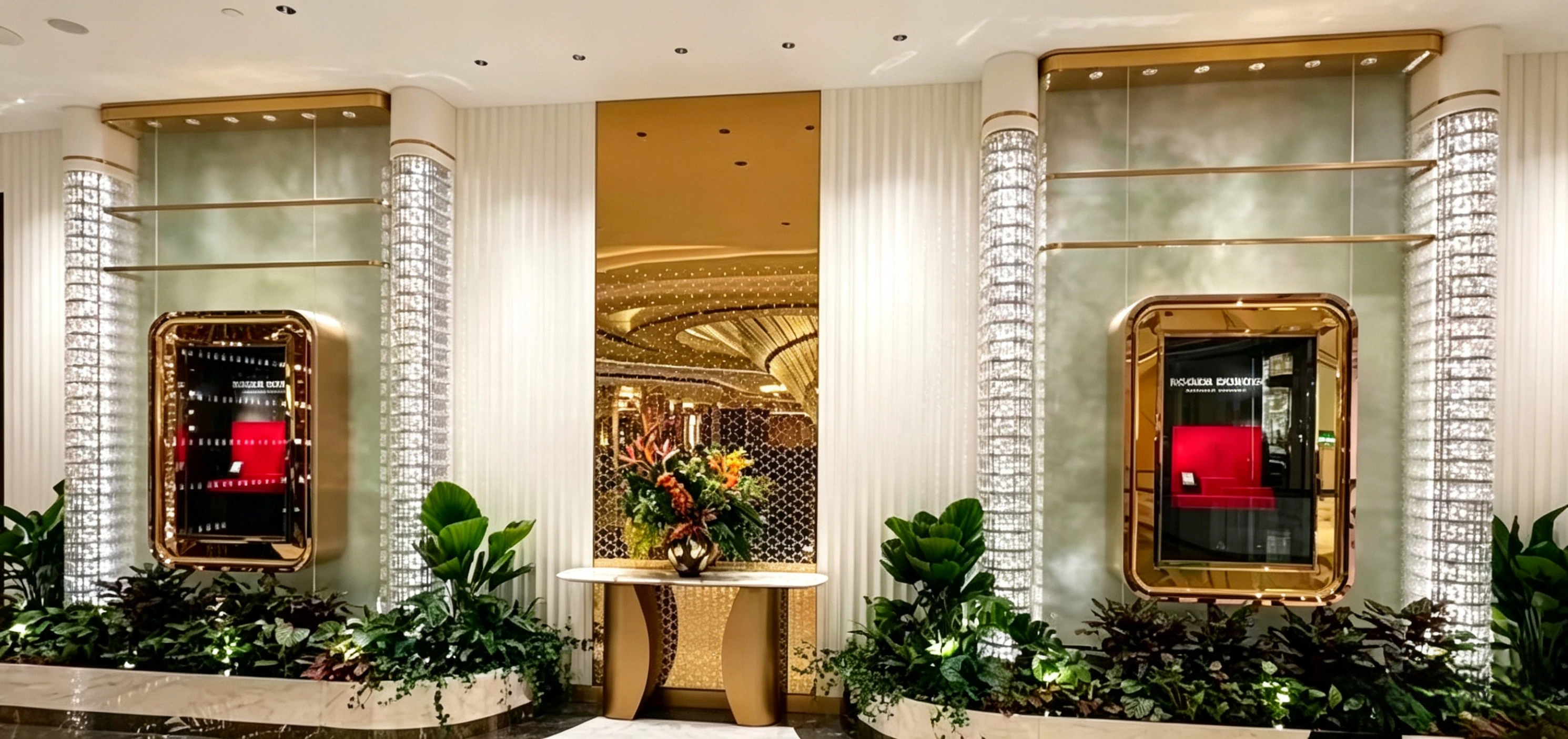 澳门奢雅钟表品牌橱窗定制