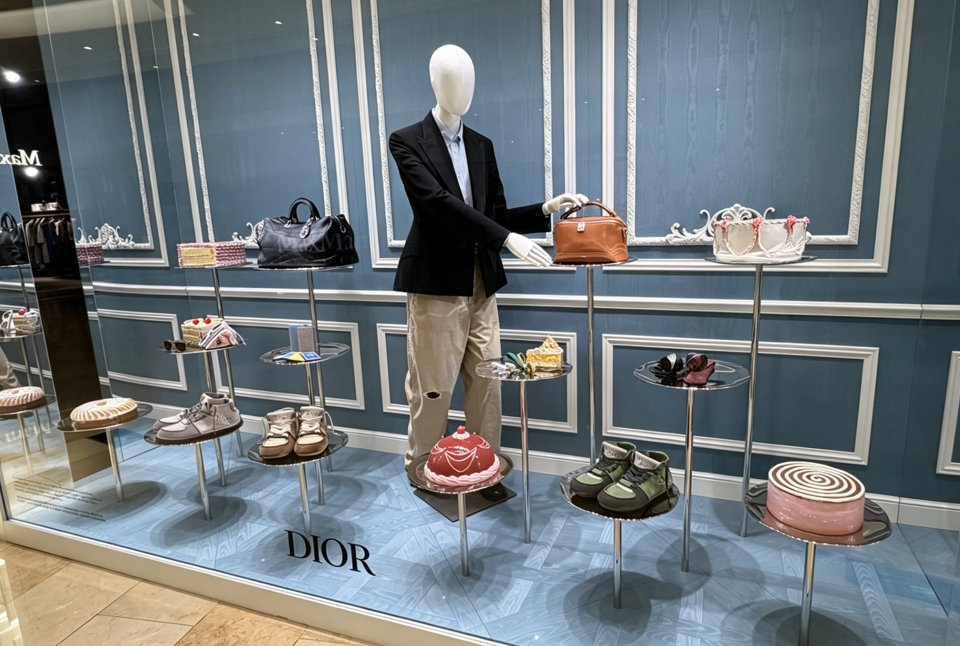dior春夏展示道具