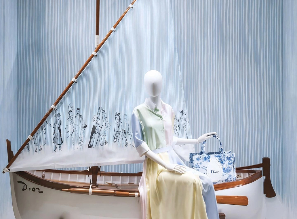 2026 Dioriviera Window display