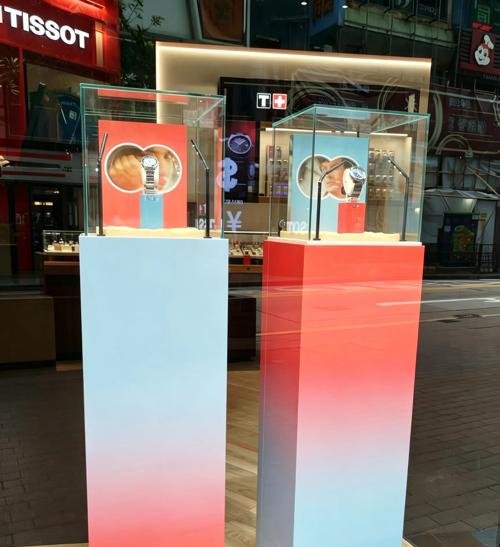 TISSOT夏日櫥窗：如何在小空間打造沉浸式主題陳列